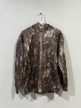Camo Hoodie & Sweatpants - Brown & Tan